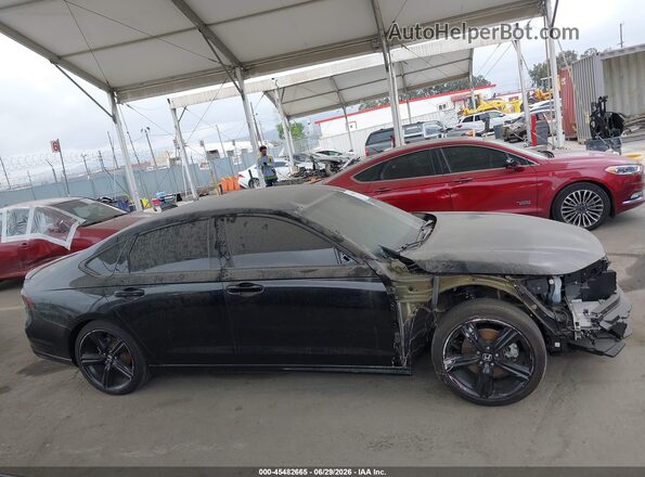 1HGCY2F77SA071863 2025 HONDA ACCORD Черный Панорамный вид салона 360°