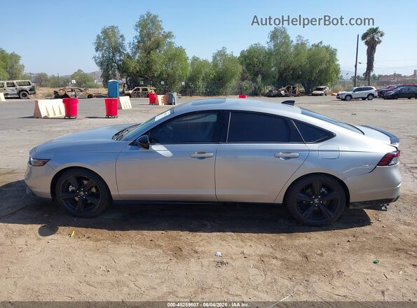 1HGCY2F78PA062385 2023 HONDA ACCORD Silver Սալոնի 360 աստիճան տեսք