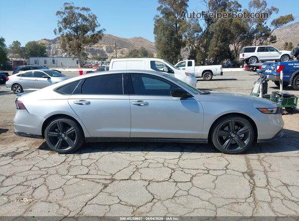 1HGCY2F78PA062385 2023 HONDA ACCORD Silver Սալոնի հետևի տեսք