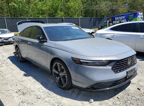 1HGCY2F78RA044083 2024 HONDA ACCORD Gray Przód prawy