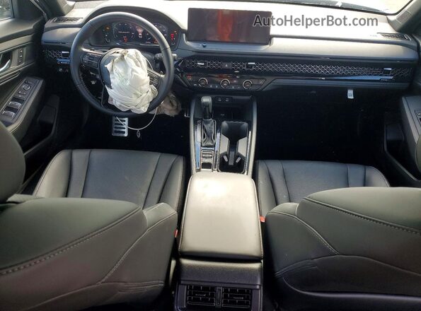 1HGCY2F78SA001904 2025 HONDA ACCORD White Вид панелі приладів
