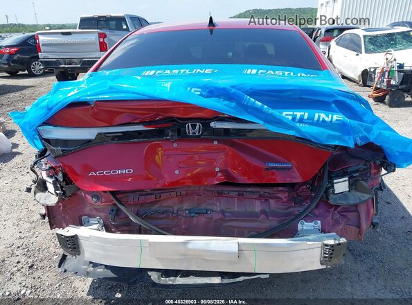 1HGCY2F78SA025698 2025 HONDA ACCORD Red Widok wnętrza z tyłu