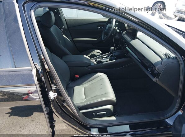 1HGCY2F78SA041044 2025 HONDA ACCORD Black Вид салону спереду