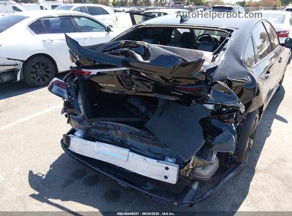 1HGCY2F78SA041044 2025 HONDA ACCORD Black Вид спереду