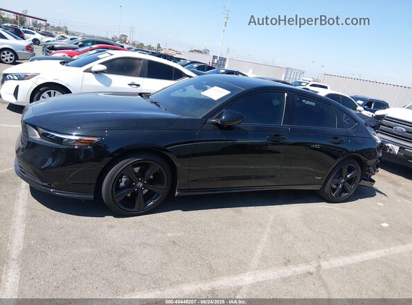 1HGCY2F78SA041044 2025 HONDA ACCORD Black Панорамний вид салону 360°