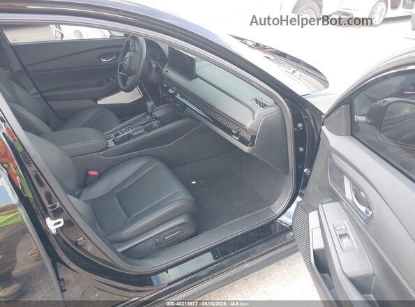 1HGCY2F78TA005386 2026 HONDA ACCORD Black Սալոնի դիմացի տեսք