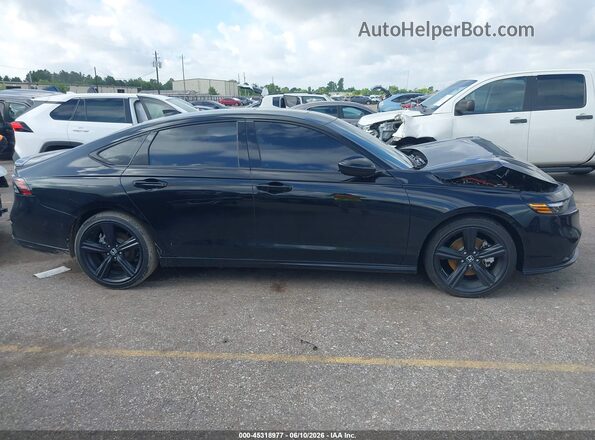 1HGCY2F78TA005386 2026 HONDA ACCORD Black Սալոնի հետևի տեսք
