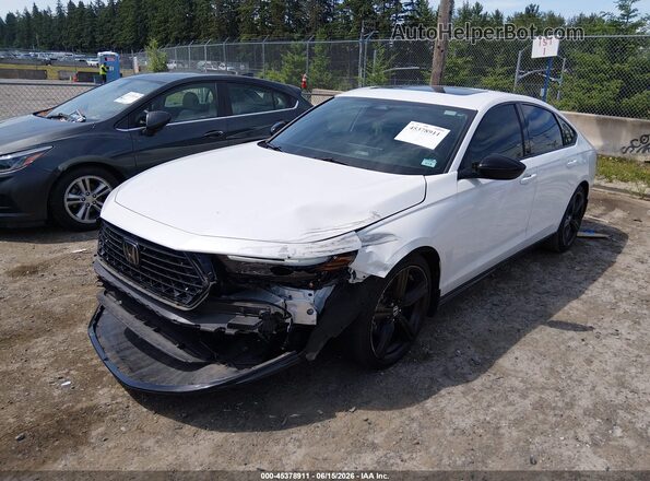 1HGCY2F79PA049113 2023 HONDA ACCORD White Передня ліва чверть