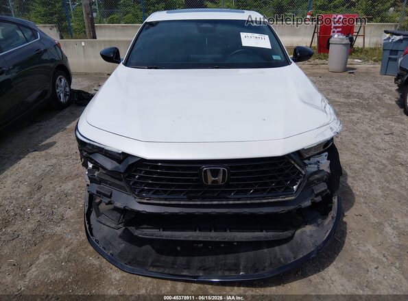 1HGCY2F79PA049113 2023 HONDA ACCORD White Вид задньої частини салону