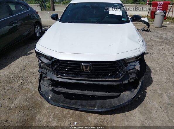 1HGCY2F79PA049113 2023 HONDA ACCORD White Вид спереду