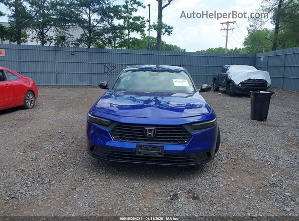 1HGCY2F79RA094183 2024 HONDA ACCORD Blue ხელსაწყოთა პანელის ხედი