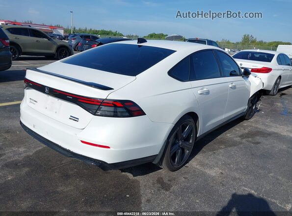 1HGCY2F79SA080712 2025 HONDA ACCORD White Tył prawy