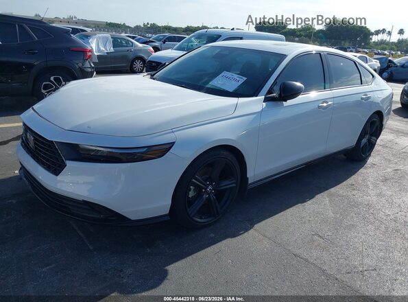 1HGCY2F79SA080712 2025 HONDA ACCORD White Przód lewy
