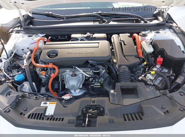 1HGCY2F79SA080712 2025 HONDA ACCORD White Widok z tyłu