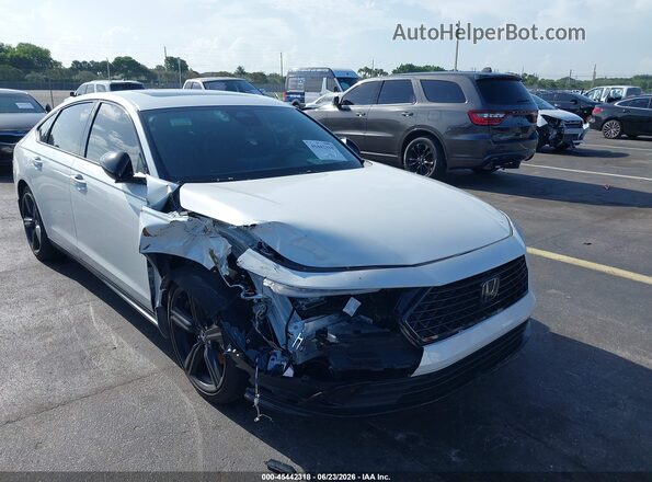 1HGCY2F79SA080712 2025 HONDA ACCORD White Widok z przodu