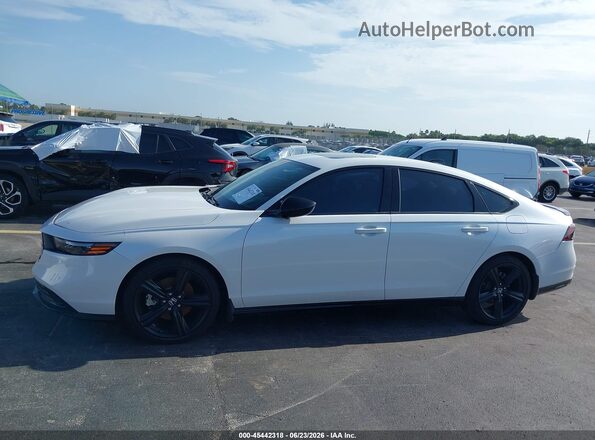 1HGCY2F79SA080712 2025 HONDA ACCORD White Widok wnętrza 360 stopni