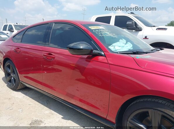 1HGCY2F79TA013836 2026 HONDA ACCORD Красный Панорамный вид салона 360°