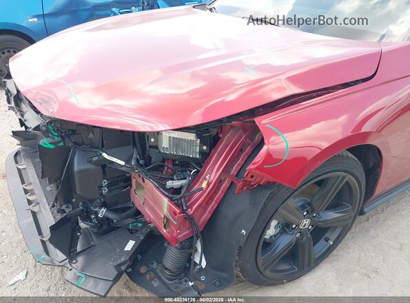 1HGCY2F79TA013836 2026 HONDA ACCORD Красный Вид спереди