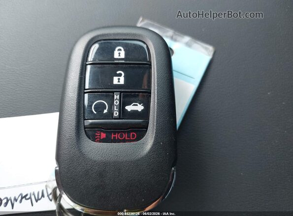 1HGCY2F79TA013836 2026 HONDA ACCORD Красный Вид панели приборов