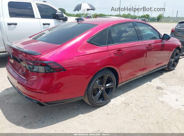 1HGCY2F79TA013836 2026 HONDA ACCORD Красный Задняя правая четверть