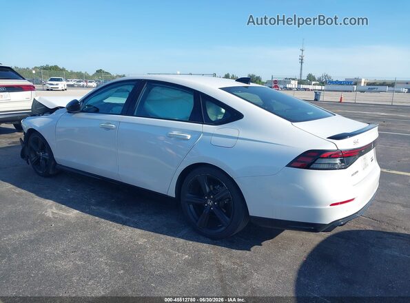 1HGCY2F7XPA043479 2023 HONDA ACCORD White Հետևի ձախ