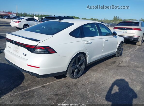 1HGCY2F7XPA043479 2023 HONDA ACCORD White Հետևի աջ
