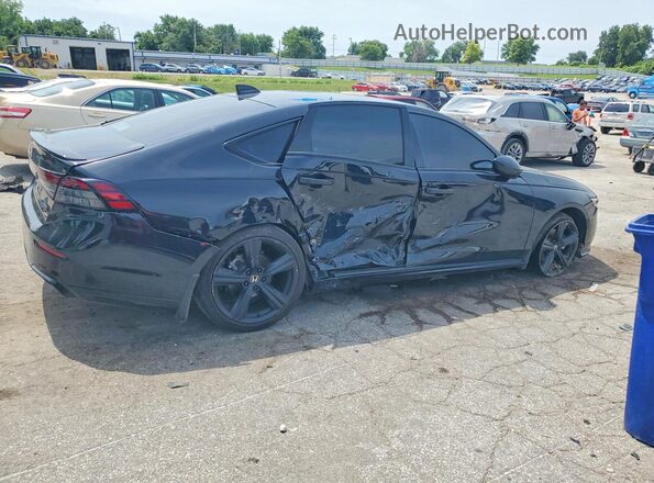 1HGCY2F7XRA024112 2024 HONDA ACCORD Black Tył prawy
