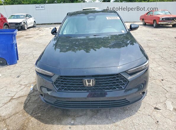 1HGCY2F7XRA024112 2024 HONDA ACCORD Black Widok z przodu