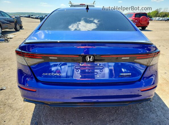 1HGCY2F7XRA095925 2024 HONDA ACCORD Blue Հետևի տեսք
