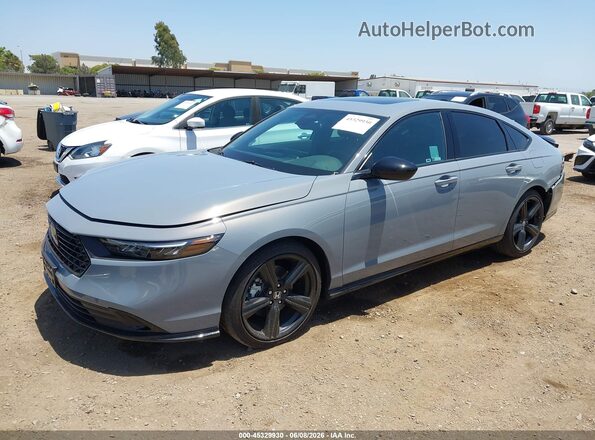 1HGCY2F7XTA000674 2026 HONDA ACCORD Gray Vista tres cuartos delantera izquierda