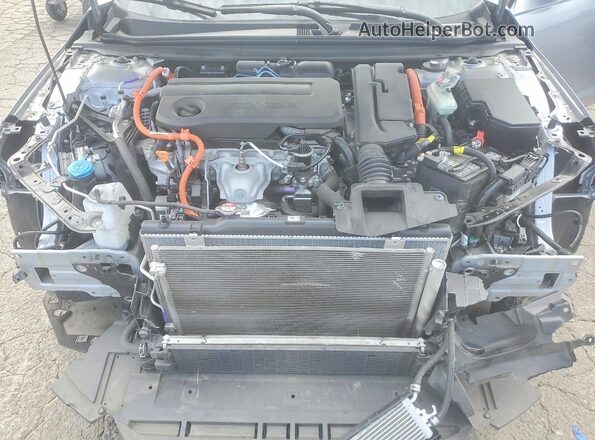 1HGCY2F80PA024058 2023 HONDA ACCORD Silver Вид задньої частини салону