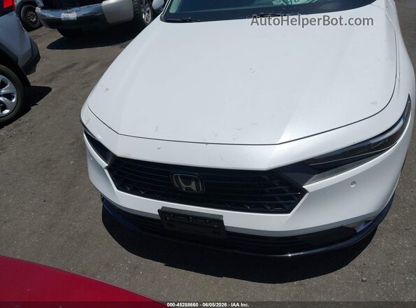 1HGCY2F80SA046103 2025 HONDA ACCORD White Instrument cluster view