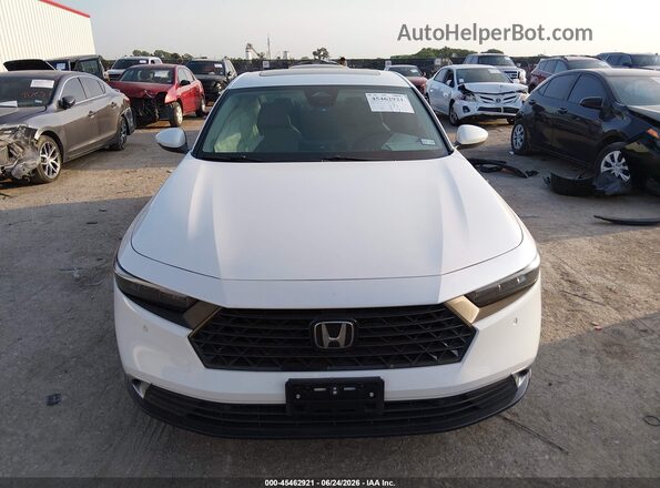 1HGCY2F80SA072815 2025 HONDA ACCORD White Widok deski rozdzielczej