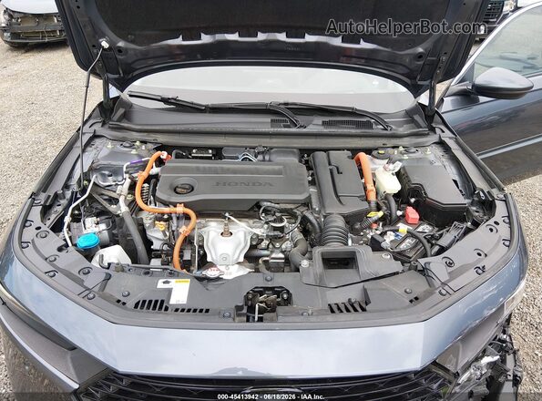 1HGCY2F81PA030578 2023 HONDA ACCORD Gray Vista trasera