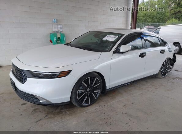 1HGCY2F81PA033769 2023 HONDA ACCORD White Vista tres cuartos delantera izquierda