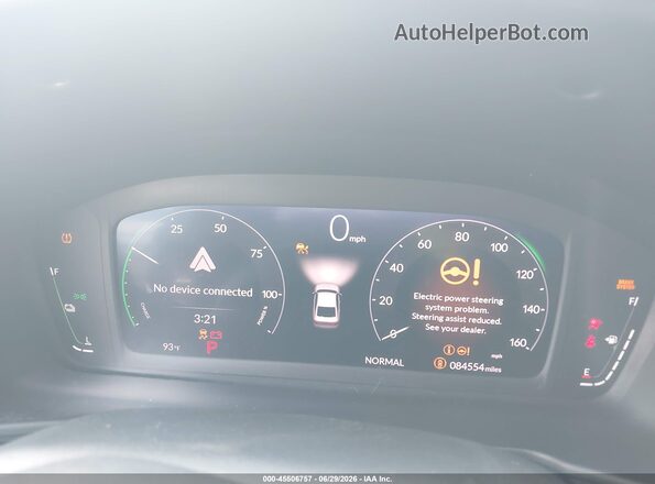 1HGCY2F81RA023763 2024 HONDA ACCORD Red უკანა სავარძლების ხედი