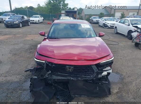 1HGCY2F81RA023763 2024 HONDA ACCORD Red წინა ხედი