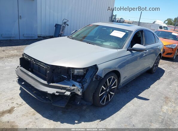 1HGCY2F82RA012190 2024 HONDA ACCORD Gray Przód lewy