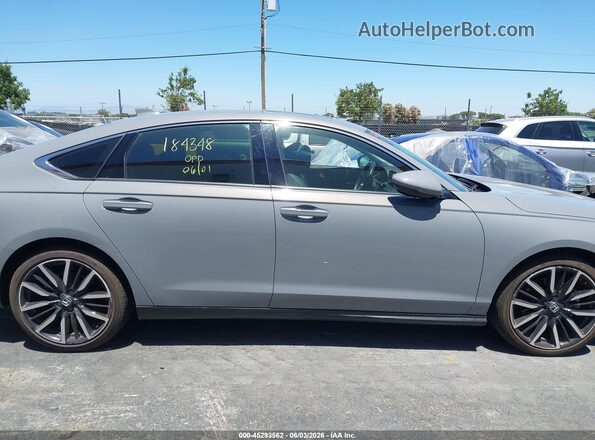 1HGCY2F82RA012190 2024 HONDA ACCORD Gray Widok wnętrza z tyłu
