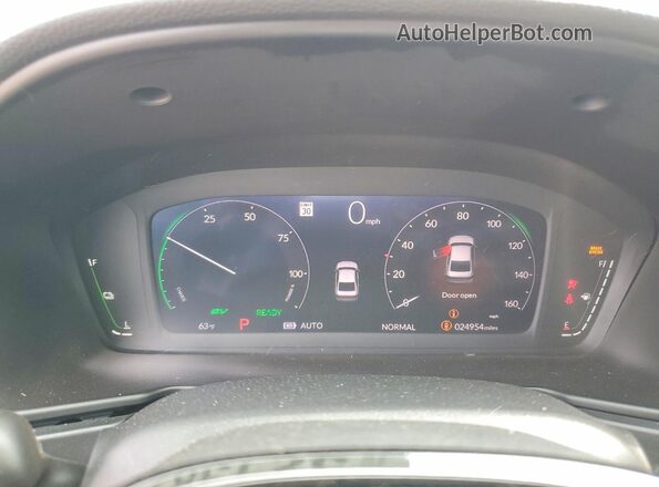 1HGCY2F82RA055251 2024 HONDA ACCORD Black ხელსაწყოთა პანელის ხედი