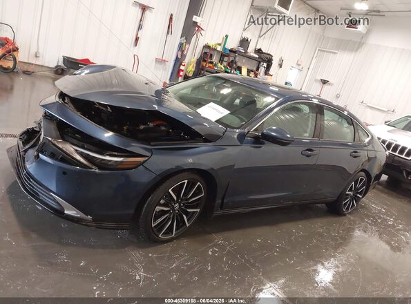 1HGCY2F82RA063396 2024 HONDA ACCORD Blue Սալոնի հետևի տեսք