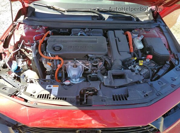 1HGCY2F83RA041679 2024 HONDA ACCORD Red Widok wnętrza z tyłu
