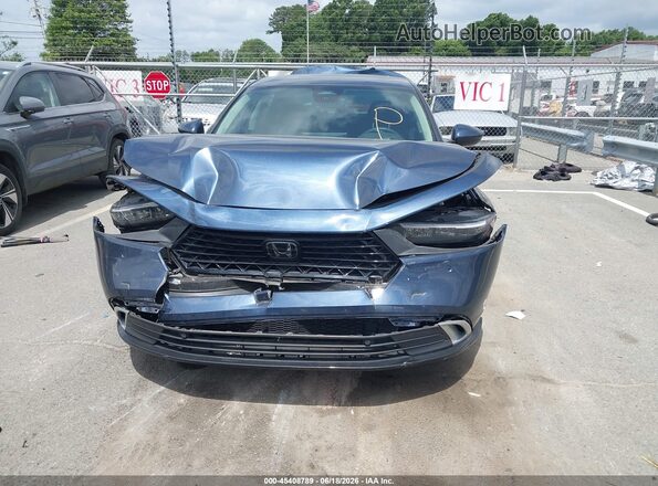 1HGCY2F83SA028677 2025 HONDA ACCORD Blue Instrument cluster view