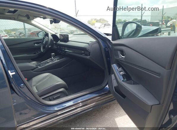 1HGCY2F83SA028677 2025 HONDA ACCORD Blue Front interior view