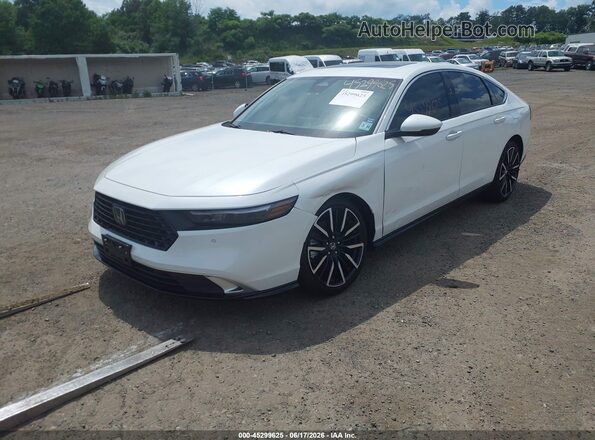 1HGCY2F83SA032213 2025 HONDA ACCORD White Vista tres cuartos delantera izquierda