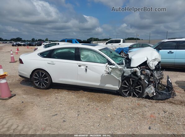 1HGCY2F84RA009713 2024 HONDA ACCORD White ხელსაწყოთა პანელის ხედი