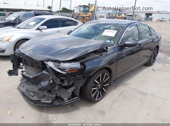1HGCY2F84RA038743 2024 HONDA ACCORD Blue წინა მარცხენა ხედი სამი მეოთხედიდან