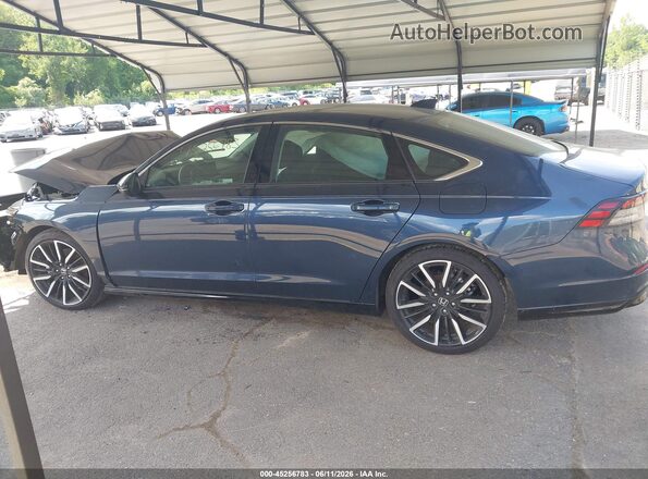 1HGCY2F84SA081176 2025 HONDA ACCORD Blue Սալոնի 360 աստիճան տեսք
