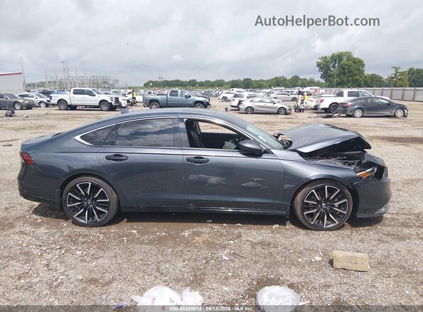 1HGCY2F85RA006450 2024 HONDA ACCORD Black Вид задньої частини салону