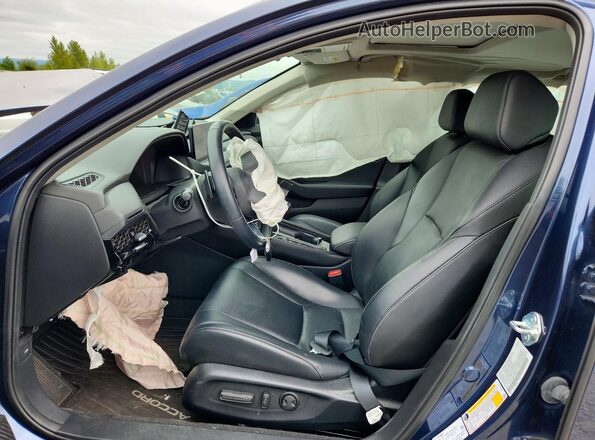 1HGCY2F86PA068839 2023 HONDA ACCORD Blue Widok wnętrza z przodu